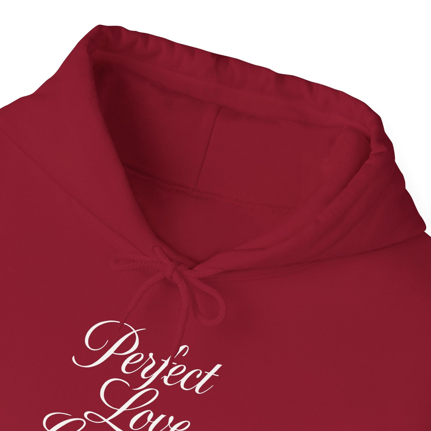 "Perfect Love Casts Out Fear" Heavyweight Hoodie