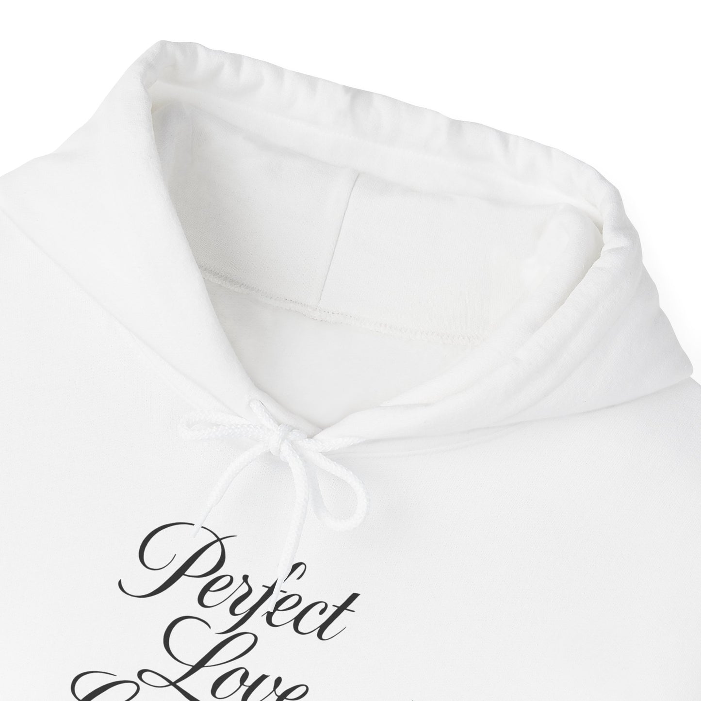 "Perfect Love Casts Out Fear" Heavyweight Hoodie