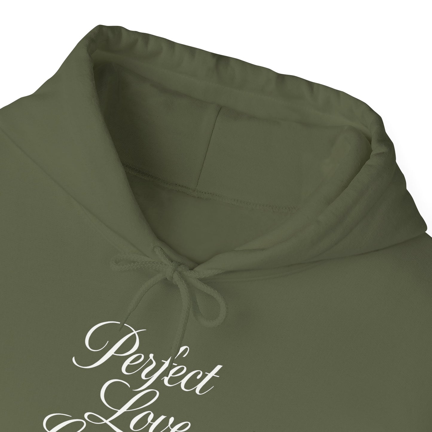 "Perfect Love Casts Out Fear" Heavyweight Hoodie